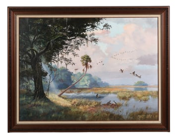 James Hutchinson 1932-2023 Landscape Oil Painting