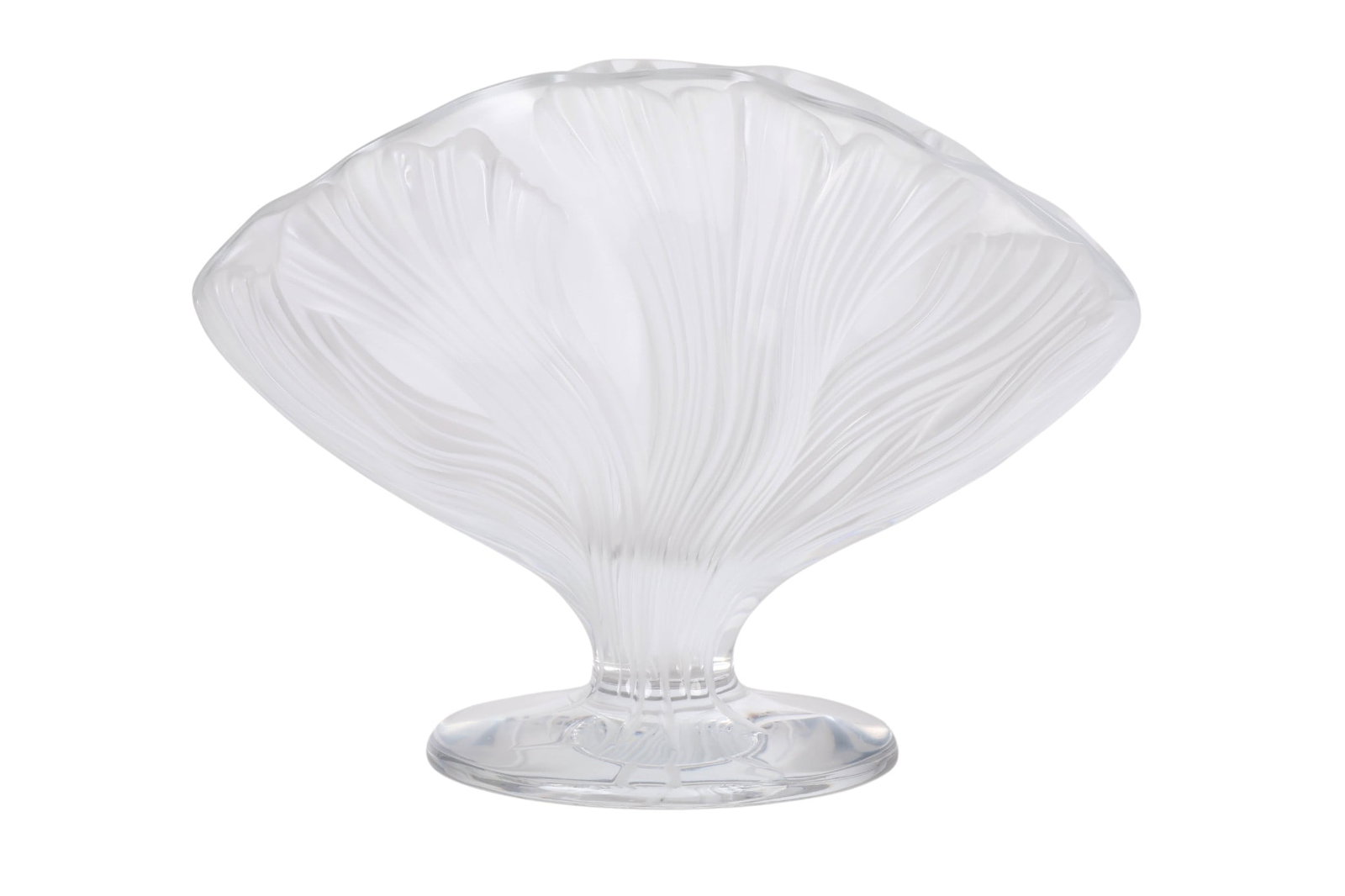 Lalique France Ichor Frosted Crystal Glass Vase (1 of 9)