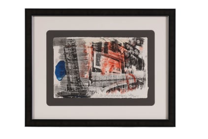Robert Rauschenberg 1925-2008 Lithograph SIGNED
