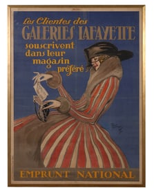 Jean Gabriel Domergue 1889-1962 Colored Poster