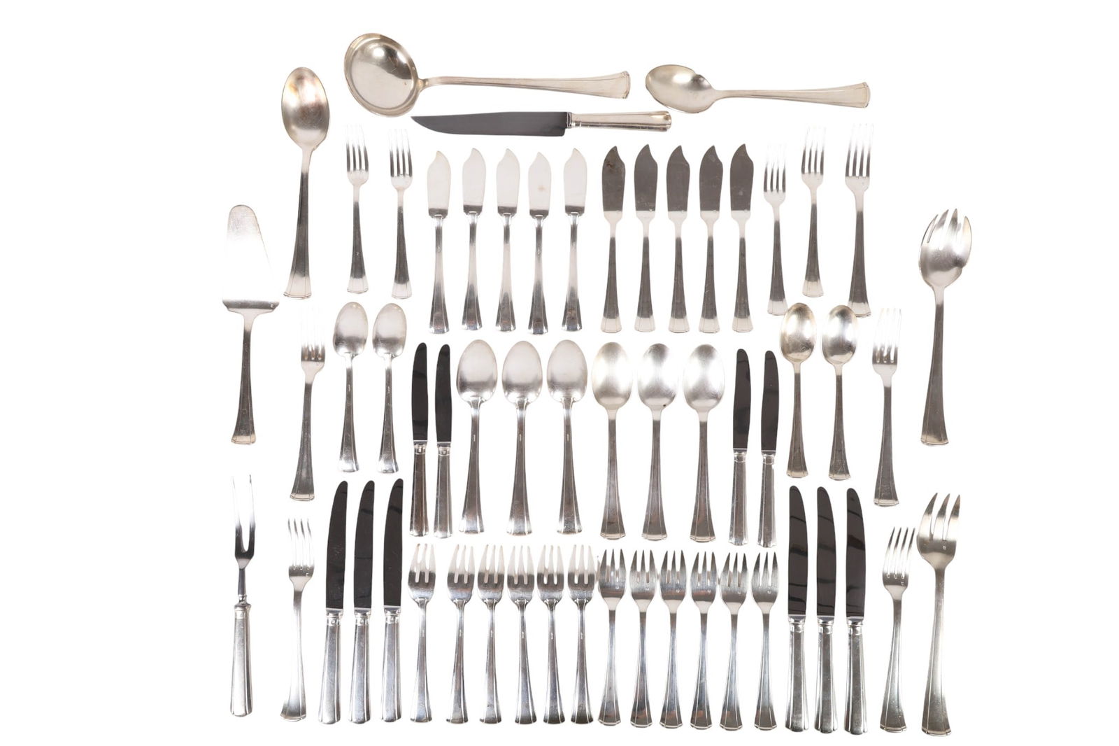 Beard Silverplate Art Deco Flatware Utensils LOT (1 of 8)