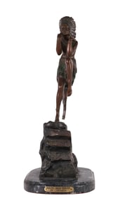 Dancing Indian Princess Deco Bronze after Chiparus