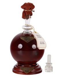 Cognac Landy Glorieuse Bottle with Rat Sculpture