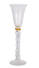 Rosenthal Borek Sipek 1949-2016 Art Glass Goblet