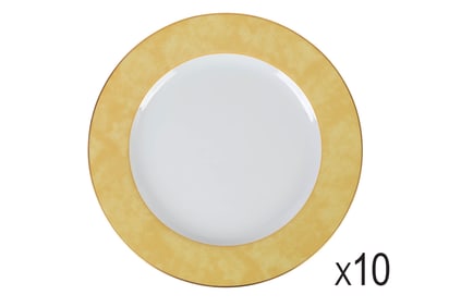 Bernardaud Limoges Borghese Nuage Paille Chargers