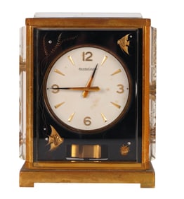 Jaeger LeCoultre Atmos "Fishes" Swiss Mantel Clock