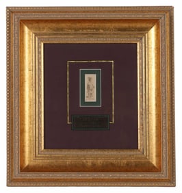 Rembrandt 1906-1669 Standing Man In a Hat Etching