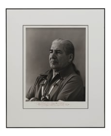 Toba Tucker b.1935 Chief Orsen Lyons Photo SIGNED