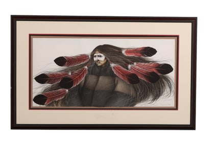 Frank Howell 1937-1997 Standing Rock Litho SIGNED