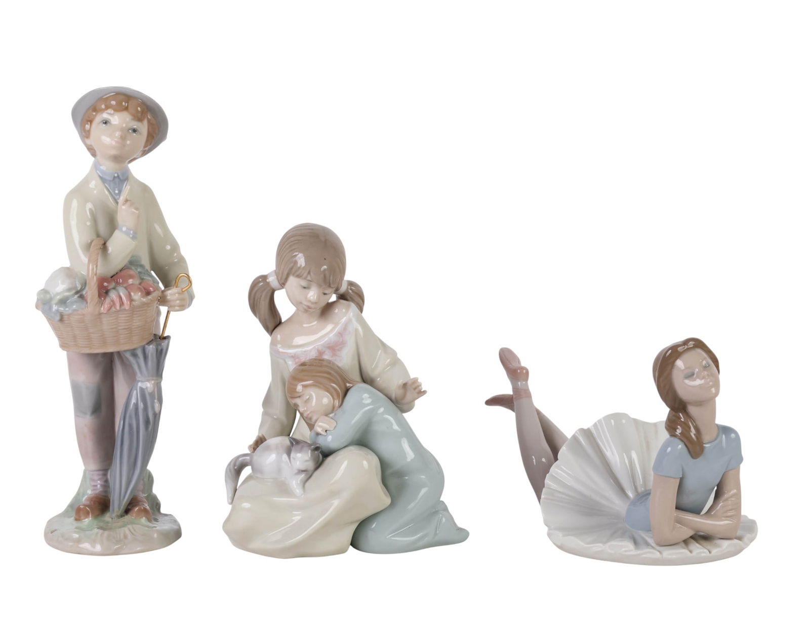 Lladro Heather Little Sister Gardener Figurine LOT (1 of 8)