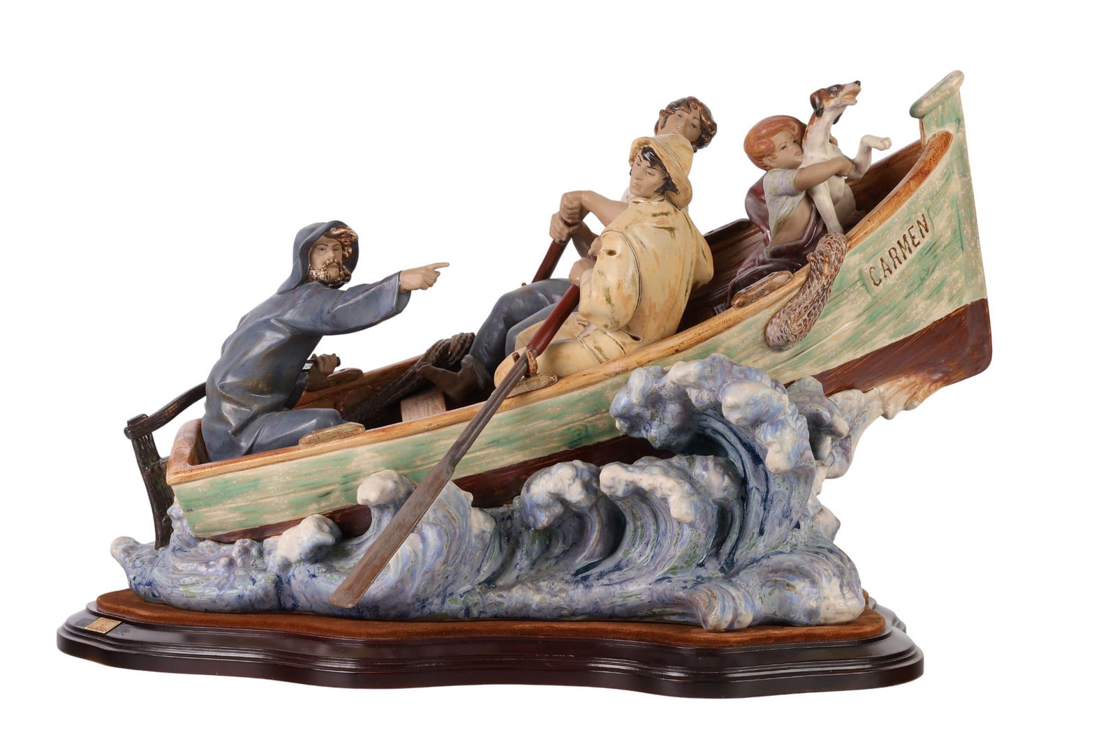 Lladro The Rescue 16" Porcelain Figural Sculpture (1 of 10)