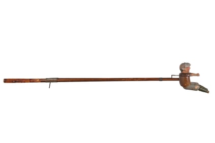 A. Schoenhut Folk Art Mechanical Indoor Golf Toy