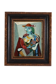 Marie Therese Walter Portrait after Pablo Picasso