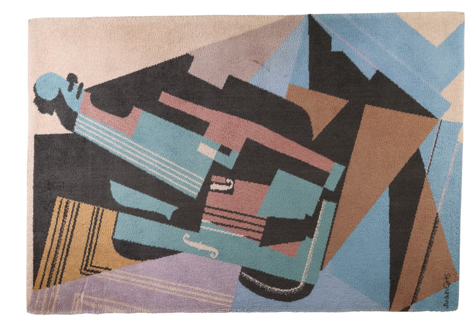 Viola Wool Rug for Ege Axminster after Juan Gris (1 of 7)