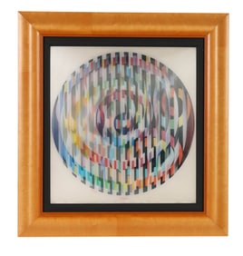 Yaacov Agam b.1928 LE Lenticular Op Art Agamograph