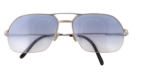 Cartier Paris Designer Aviator Gradient Sunglasses