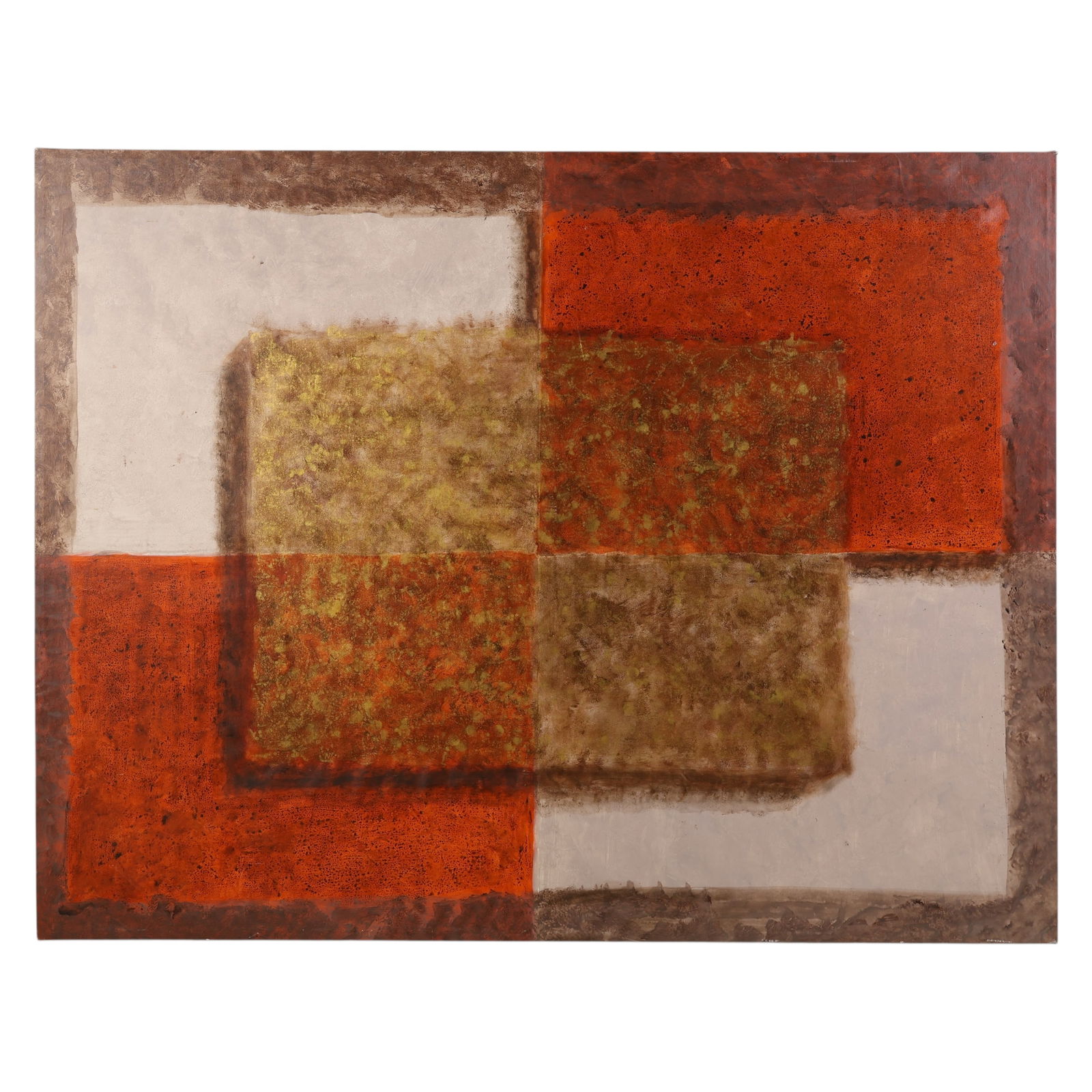 Edgar "Cachy" Quintana b.1957 Geometric Painting (1 of 7)