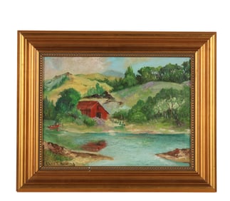 Charles T. Bowling 1891-1985 Landscape Painting