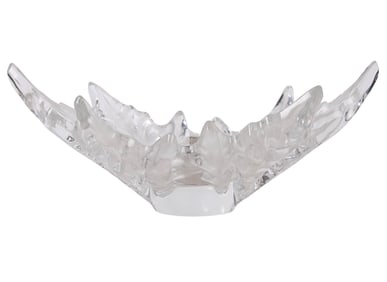 Lalique Champs Elysees Crystal Centerpiece Bowl