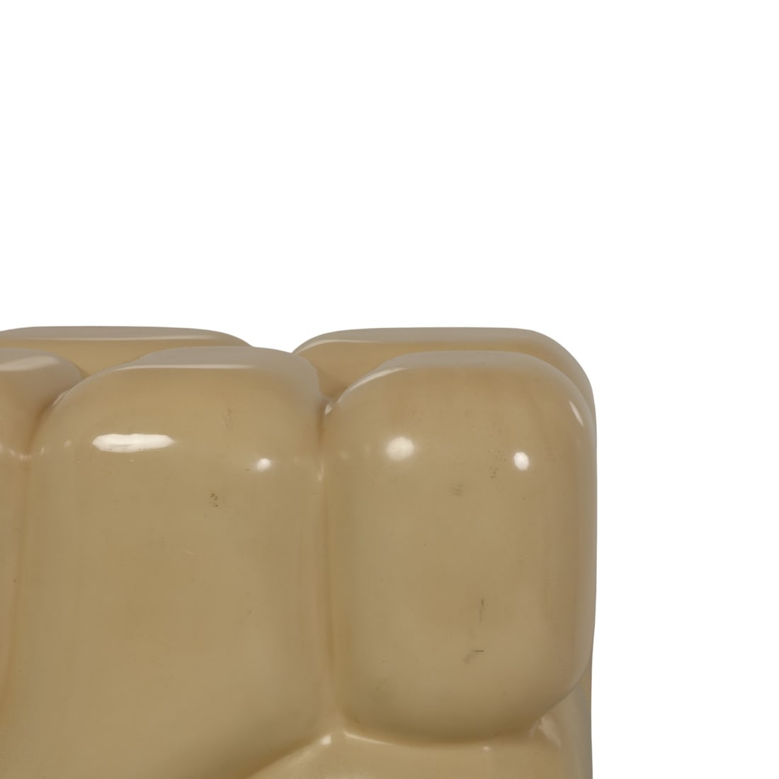 Modernist Sculptural Molded Plastic Side Table - 5