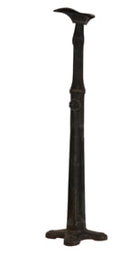 Antique Cast Iron Standing Cobbler Shoe Stand