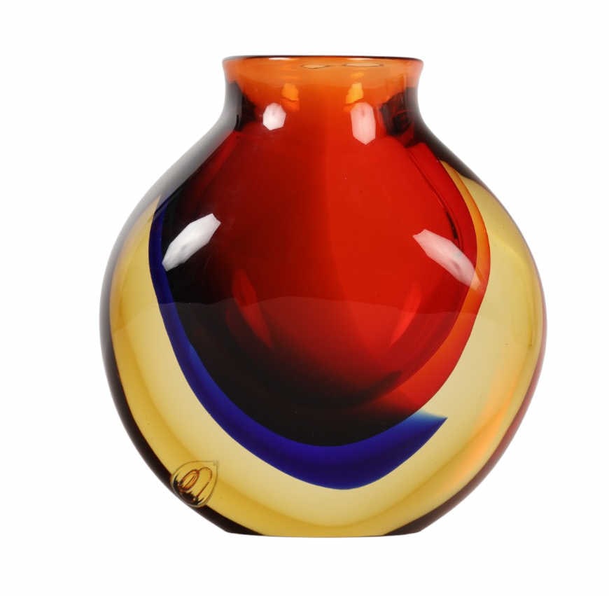 Luigi Onesto for Oggetti Murano Sommerso Vase (1 of 7)