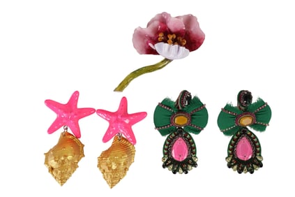 Fabrice, Ranjana Khan and Julietta Jewelry 3pc LOT