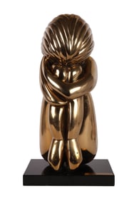 Florence Axelrod 1922-2016 Bronze Nymph Sculpture