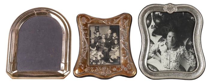 Sterling and Silverplate 5x7 8x10 Photo Frames LOT