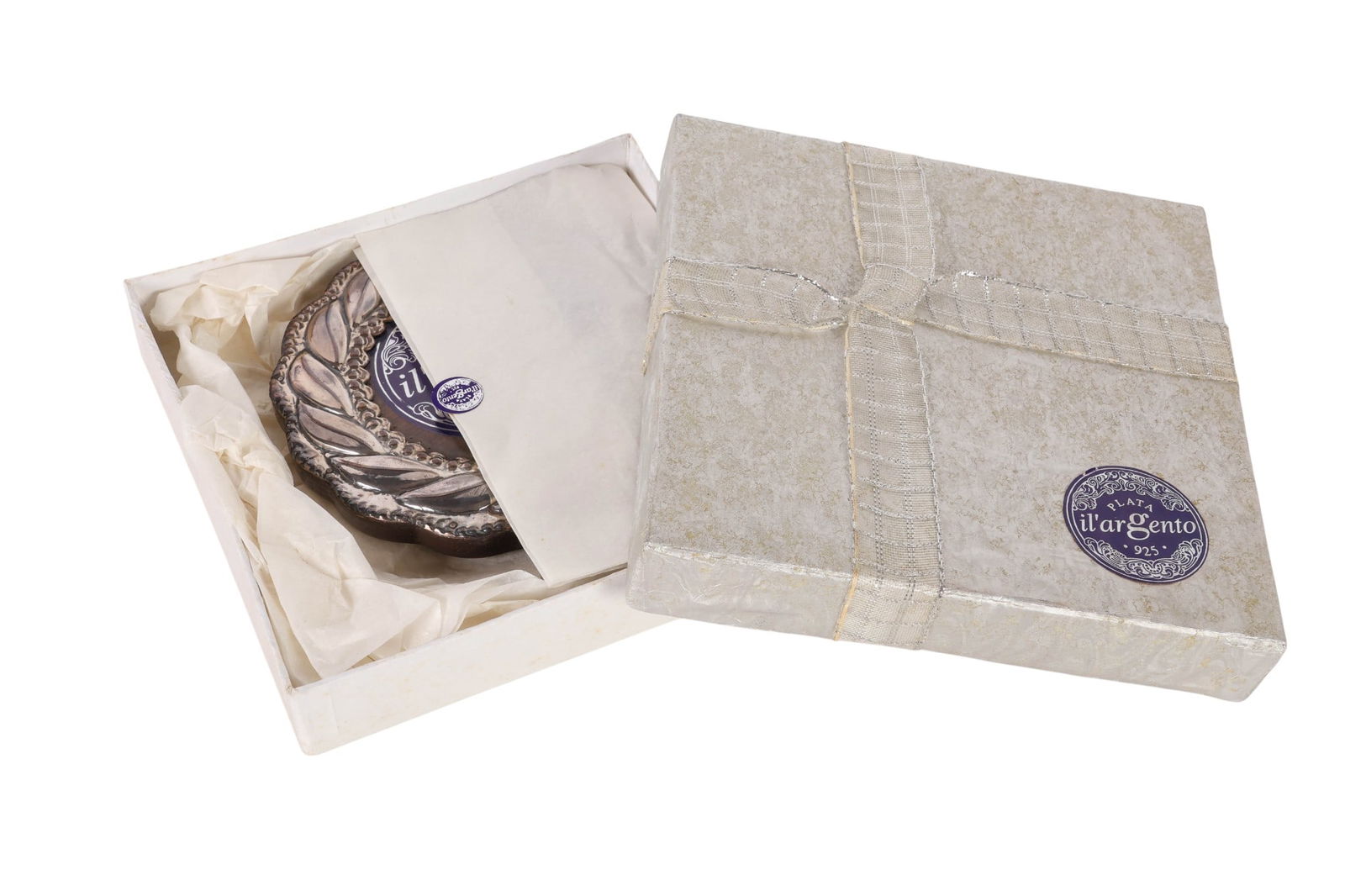 Sterling & Silver Plate Easel Back Frames 5pc LOT - 7