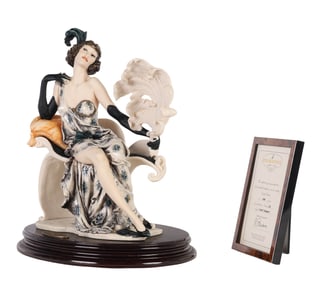 Rare Giuseppe Armani Elegance 1180/E Figurine COA