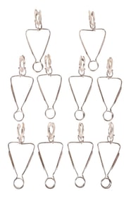 Christofle Silverplate Escargot Serving Tongs SET