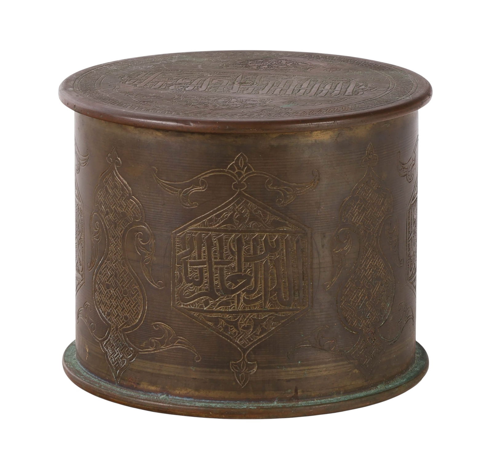 WWI British Shell Case Turkish Engraved Trench Art (1 of 7)