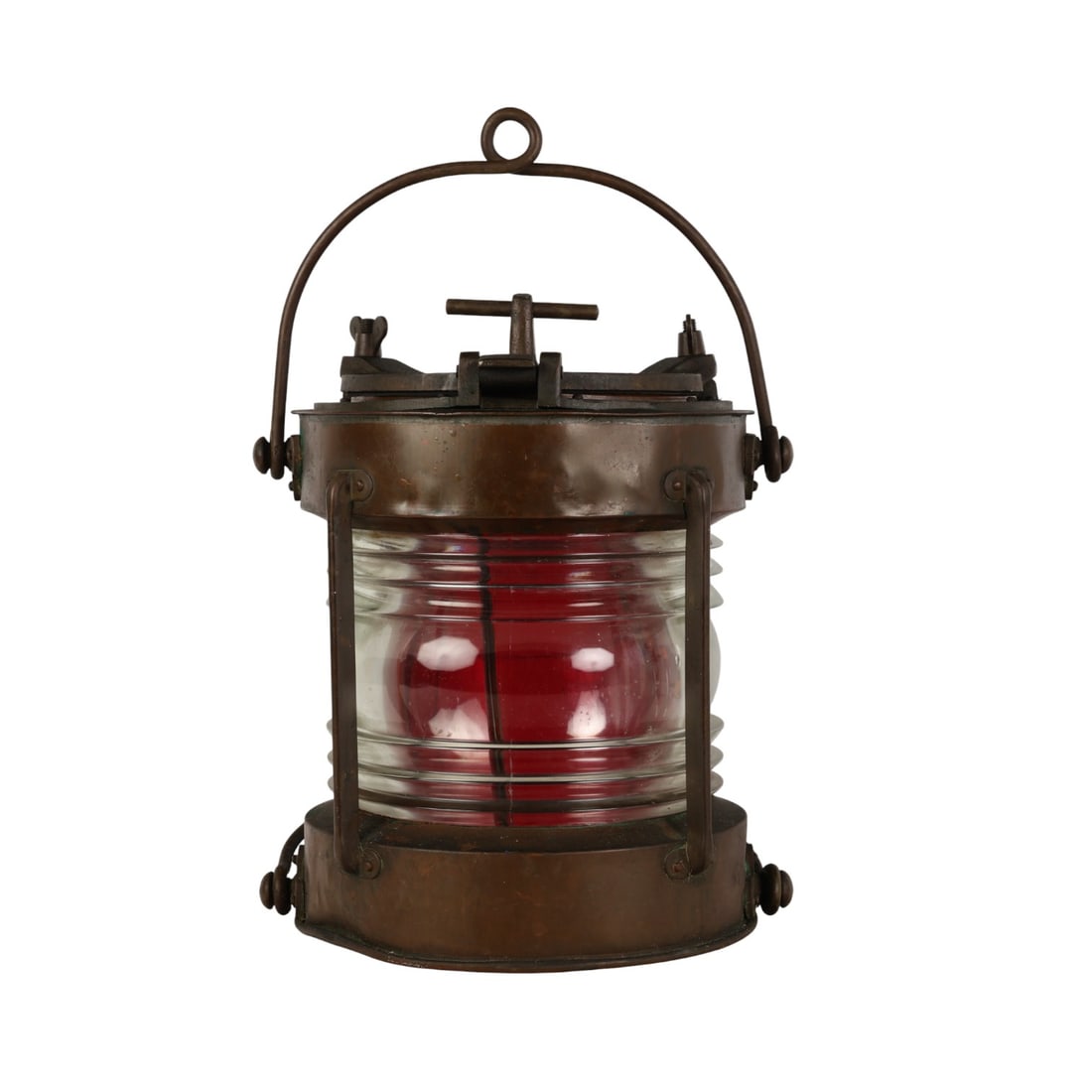 Antique English Meterorite Nautical Ships Lantern (1 of 7)