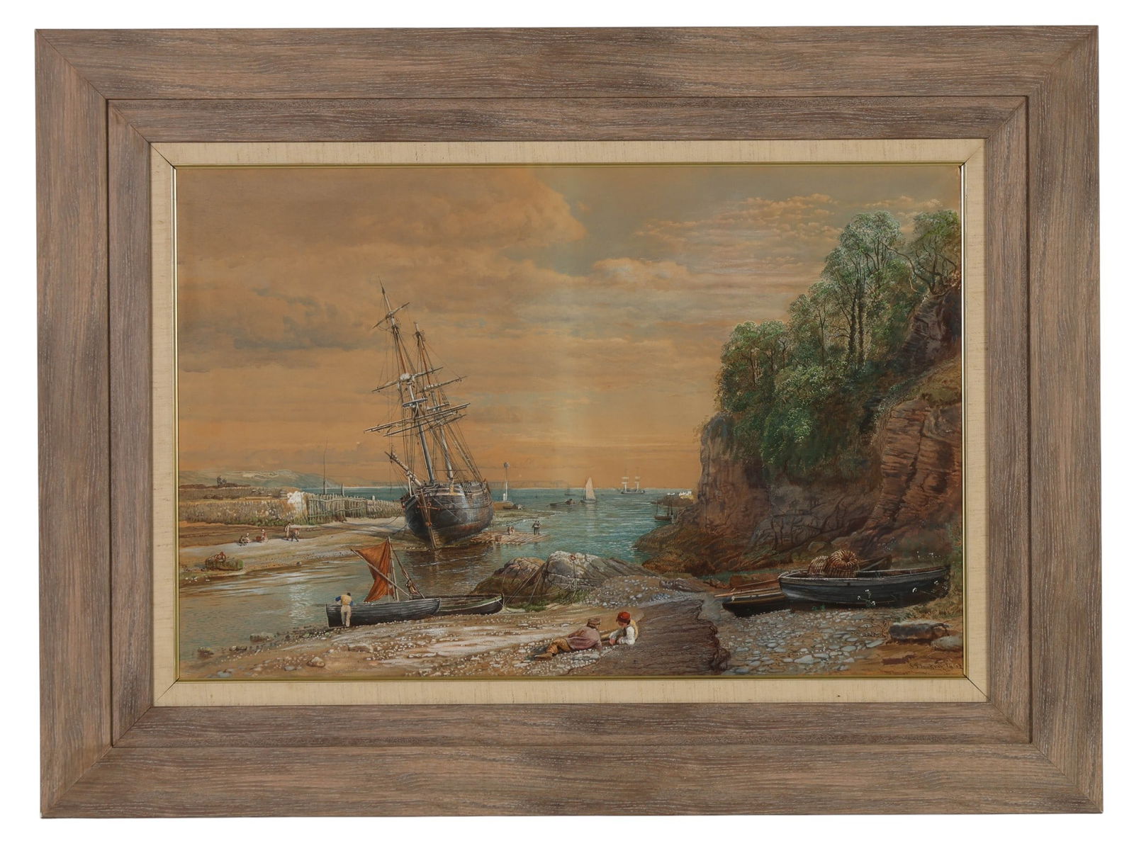 Samuel P Jackson 1830-1904 Watercolor Painting (1 of 6)