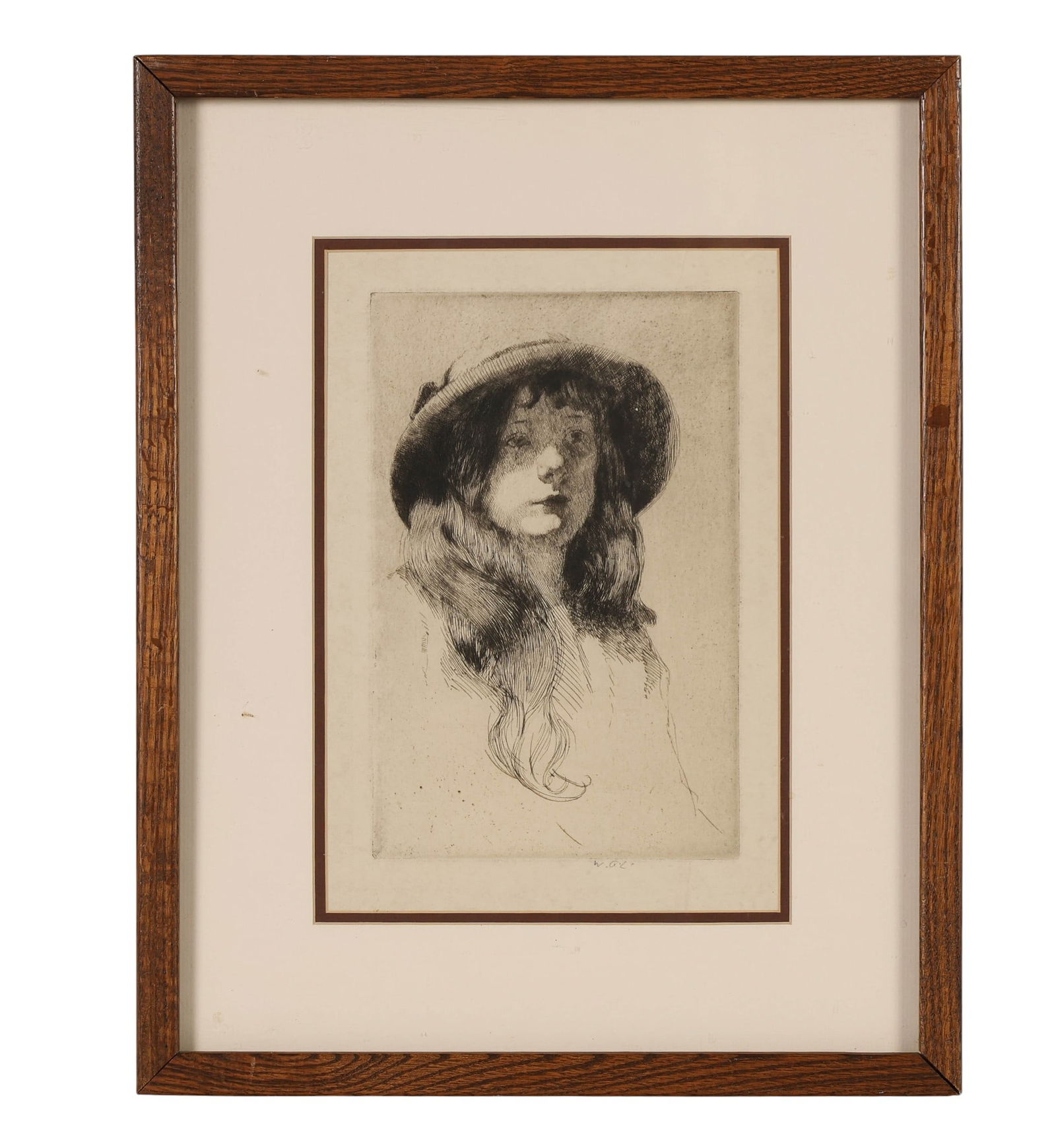 William Auerbach Levy 1889-1964 Portrait Etching (1 of 6)