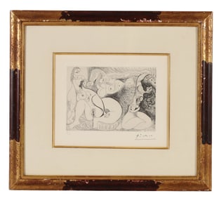 Pablo Picasso 1881-1973 Series 156:068 Etching