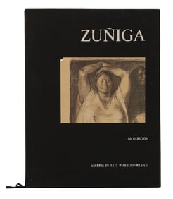 Francisco Zuniga 1912-1998 20 Dibujos Portfolio