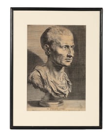 Hans Witdoeck Cicero Engraving after Paul Rubens