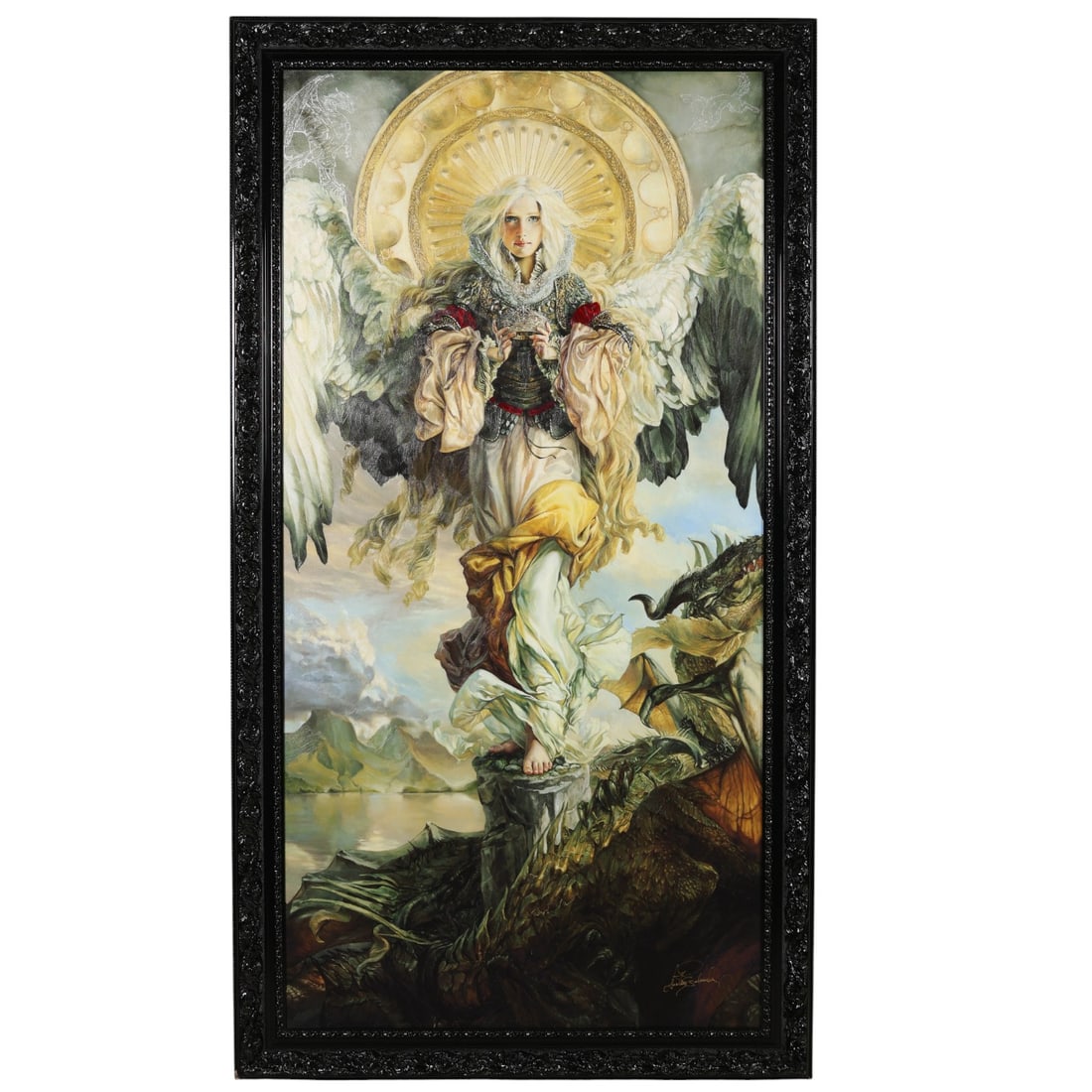 Heather Edwards (20C.) Triumph Woman Mixed Media (1 of 8)