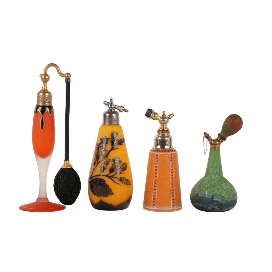 DeVilbiss Paradis Atomizer Perfume Bottles 7pc LOT - 4