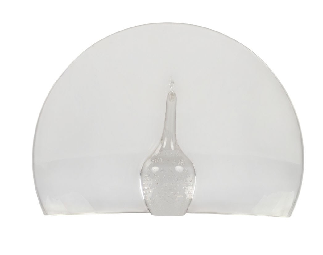 Steuben Crystal Peacock Bird Art Glass Sculpture (1 of 7)