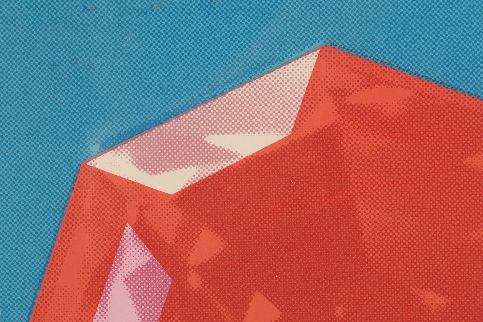 Richard Bernstein 1939-2002 Ruby AP Screenprint - 3