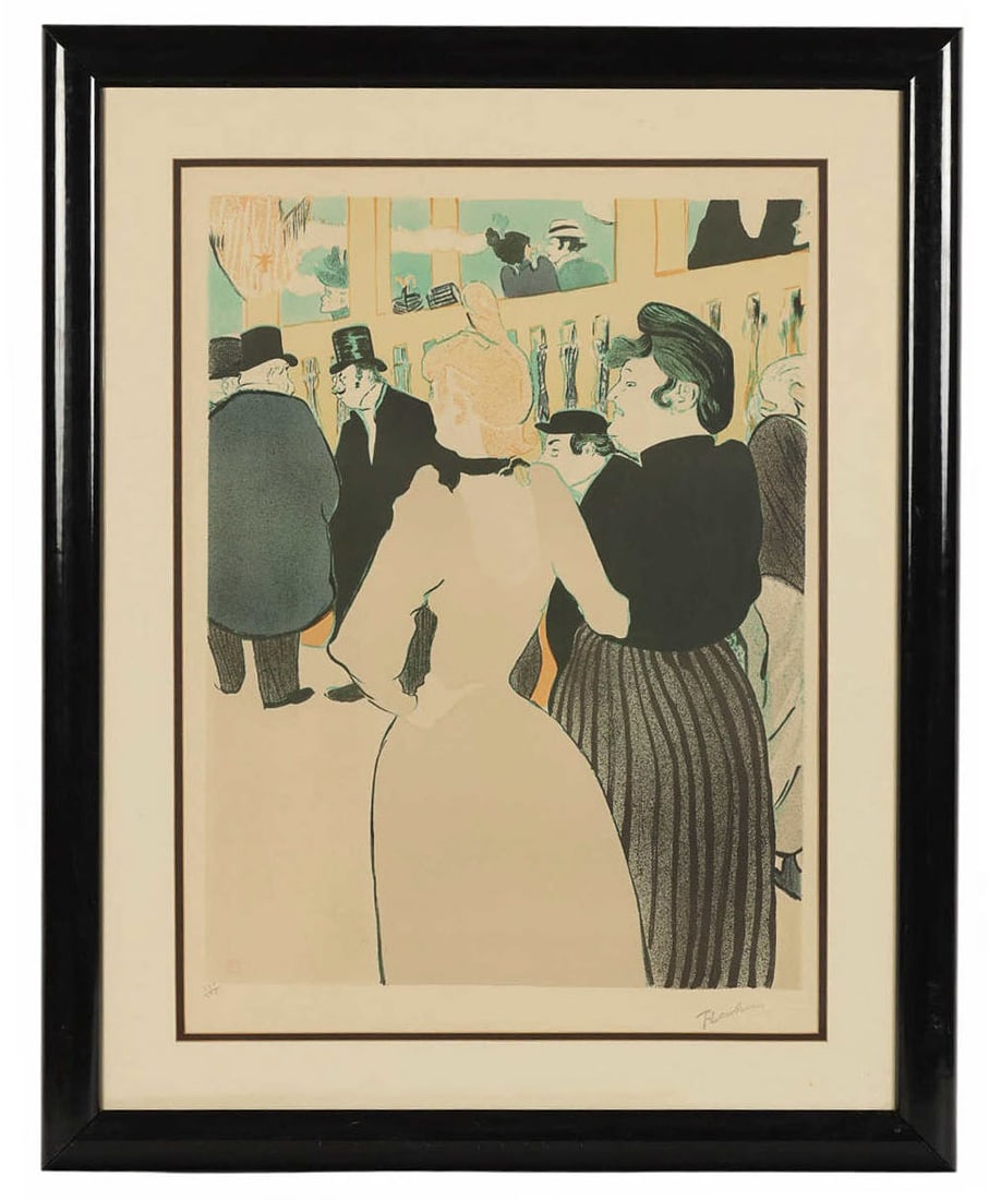 Henri De Toulouse Lautrec 1864-1901 Lithograph (1 of 7)