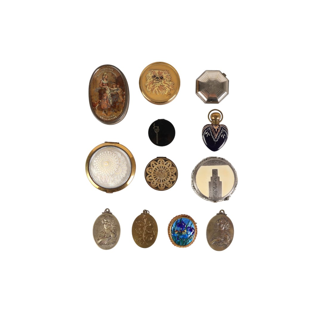 Max Factor Lubin Yardley Guerlain Vanity Items LOT (1 of 10)