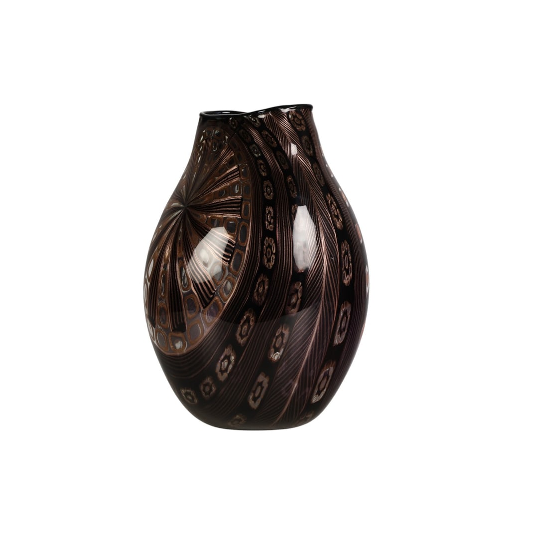 Amedeo Rossetto b1951 Murano Studio Art Glass Vase (1 of 8)