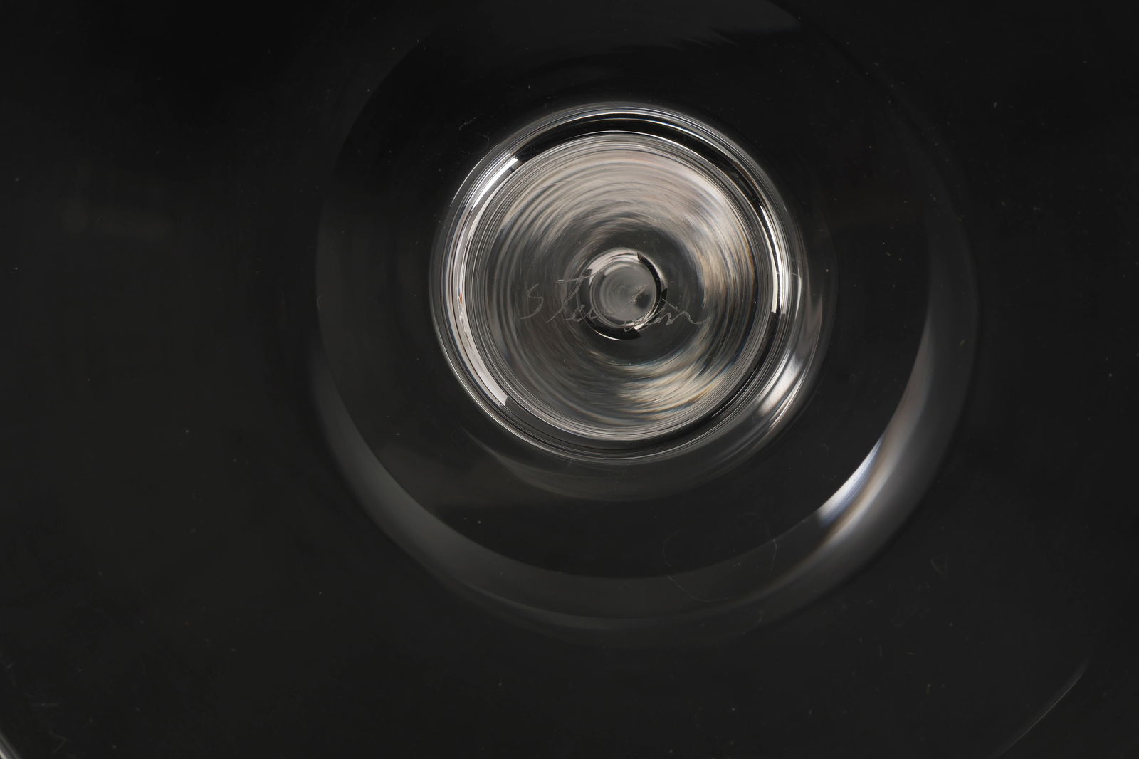 Steuben Crystal Fluted Vase & Toasting Goblet LOT - 8