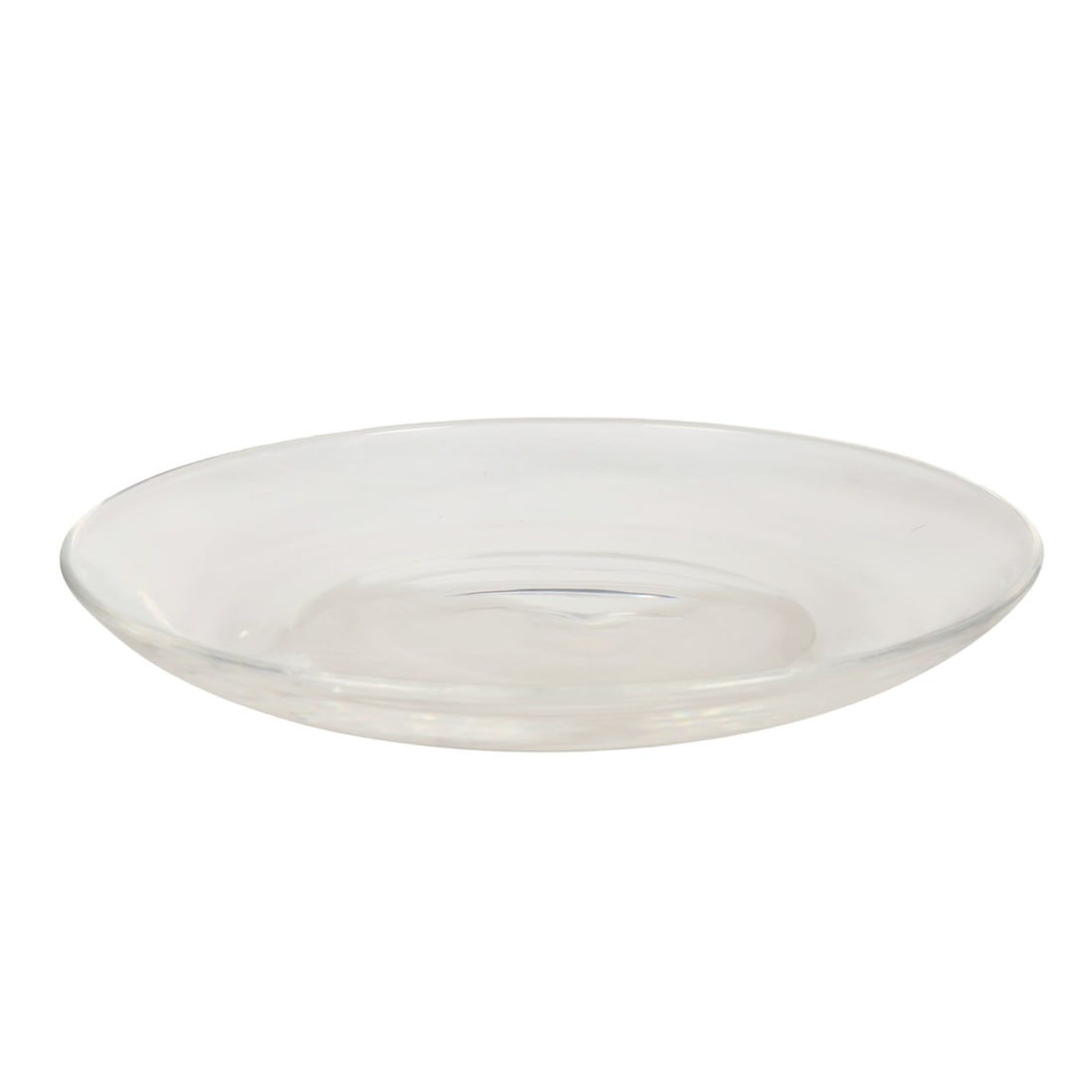 Steuben Crystal Clear Glass Salad Plates 12pc SET (1 of 6)