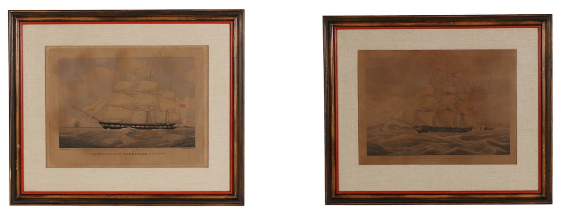 19C T.G.Dutton & W.J.Higgins Ship Engravings LOT (1 of 11)