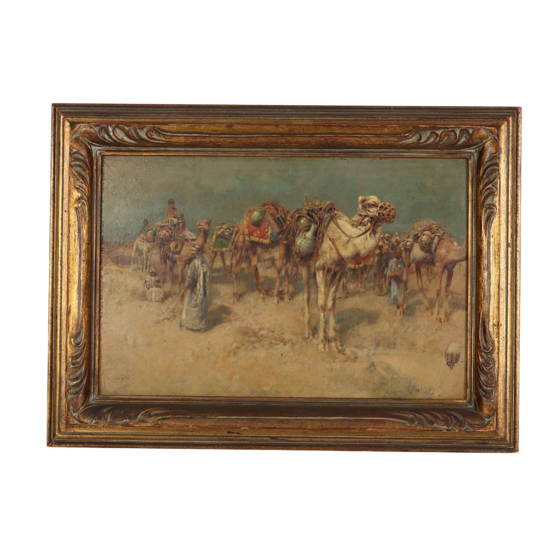 Tito Pellicciotti 1872-1943 Orientalist Painting (1 of 6)